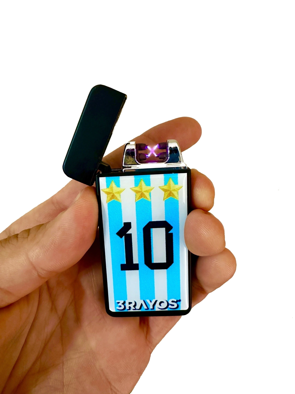 3 RAYOS ENCENDEDOR ELECTRICO FUN ARGENTINA CAMPEON DEL MUNDO