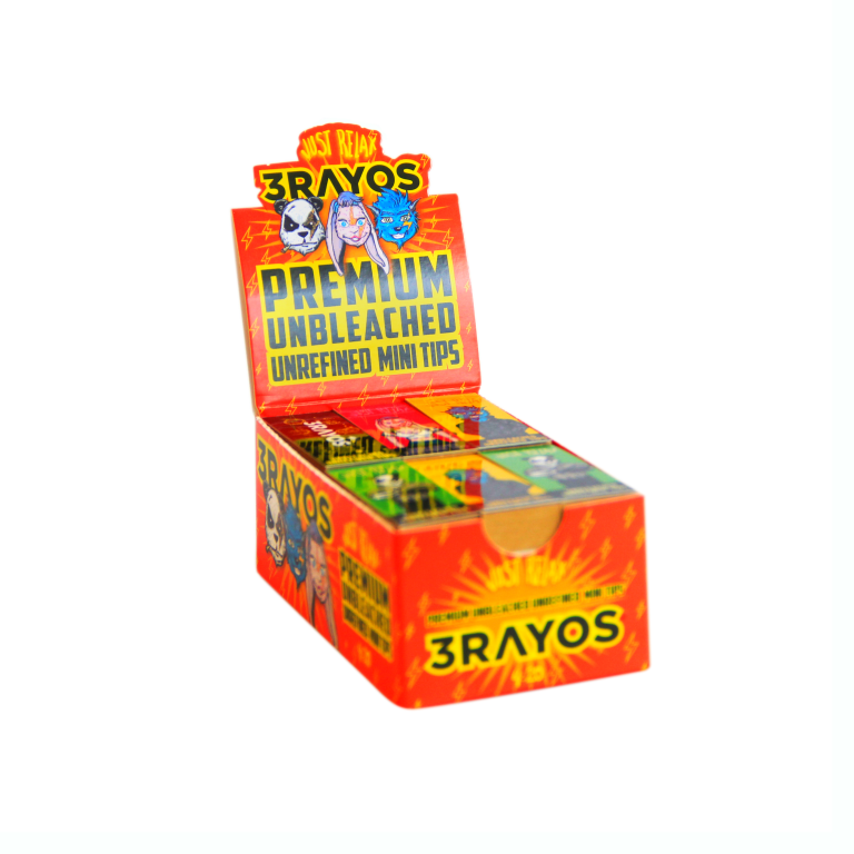 3 RAYOS TIPS PREMIUM ORGANIC  45*17mm 24*uni x50 cod250149