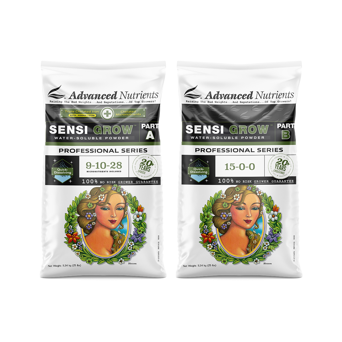 BASES POLVO: SENSI GROW AYB *11.34kg.