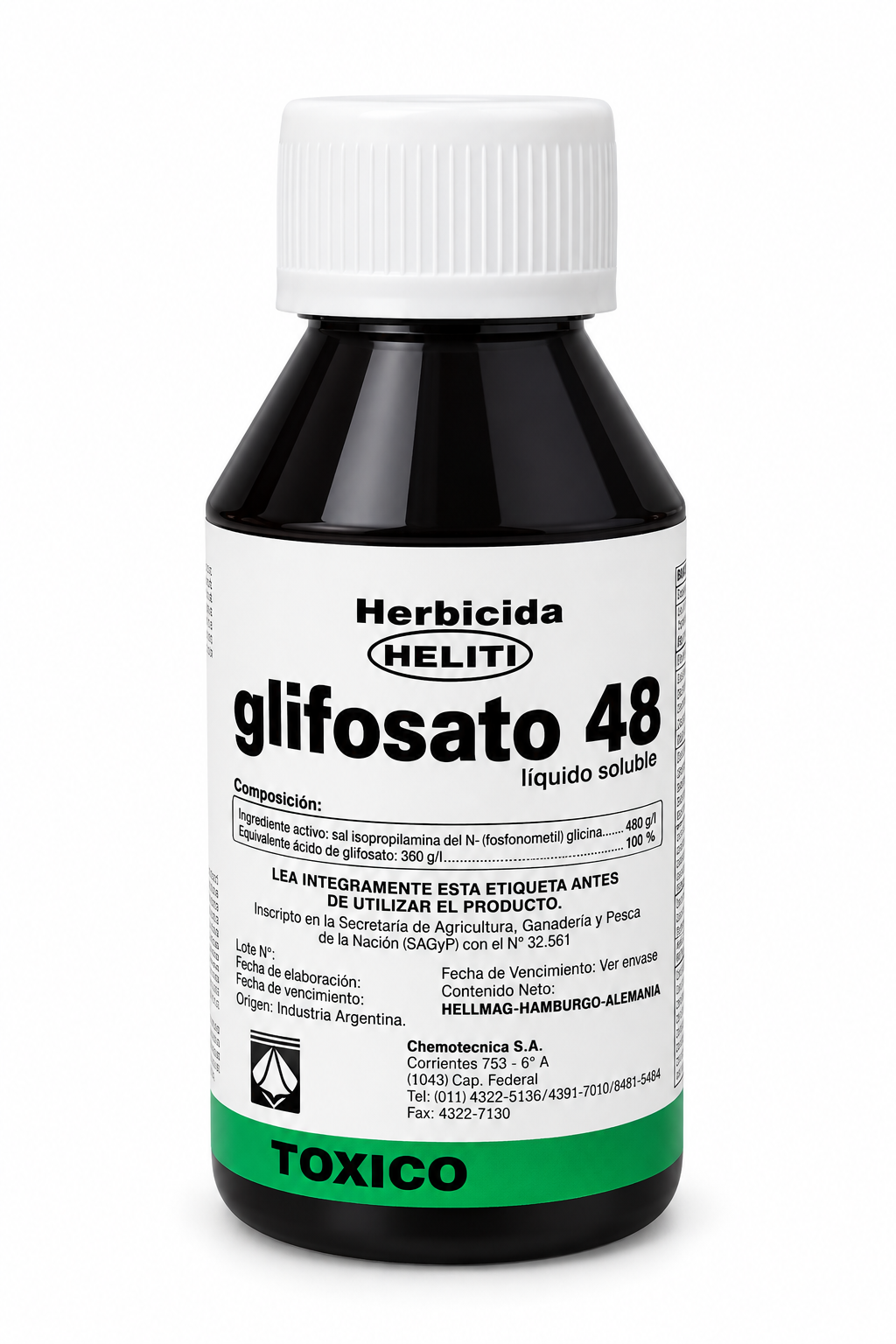 HERBICIDA TOTAL *200 CC. 48% (10+2 DE REGALO) (12)