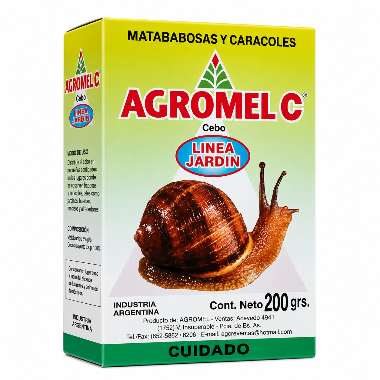 BABOSAS Y CARACOLES *200GRS (12+2 DE REGALO) (14)